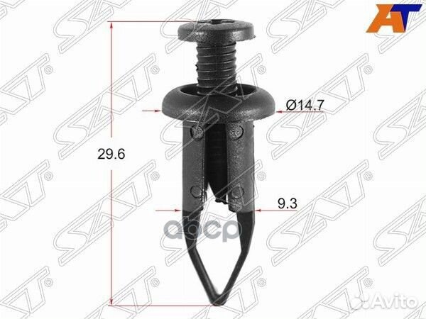 Клипса защиты бампера toyota/lexus (1 шт.)