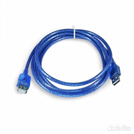 Переходник USB 2.0 (male) на USB 2.0 (female), с п