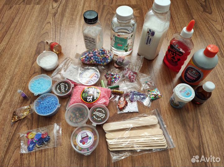 Большой набор для слаймов