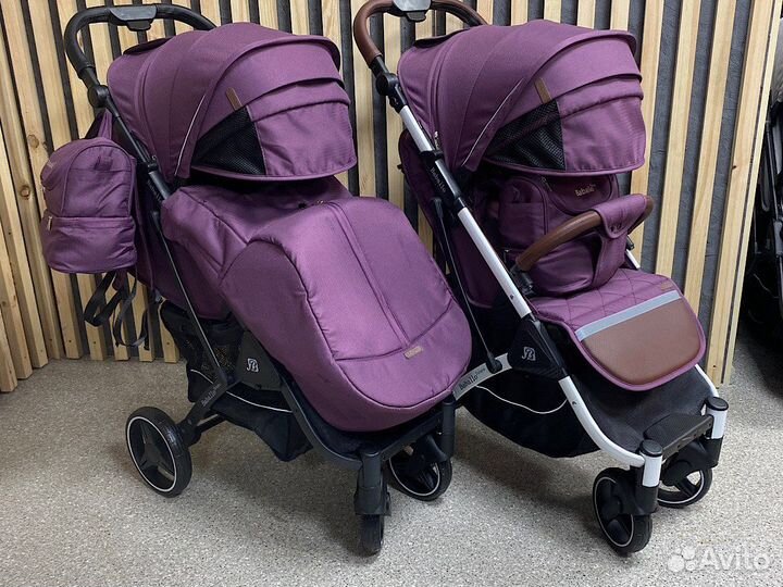 Прогулочная коляска babalo future 2023 фиолетовый