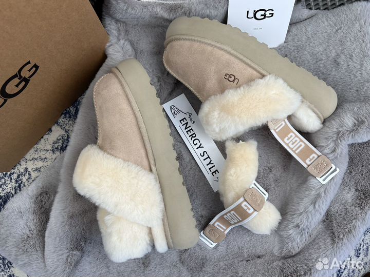 Тапки женские угги Ugg Slippers Disquette