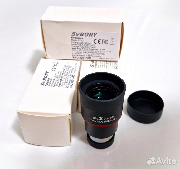 Обзорный окуляр Svbony SPL 30 мм для телескопа