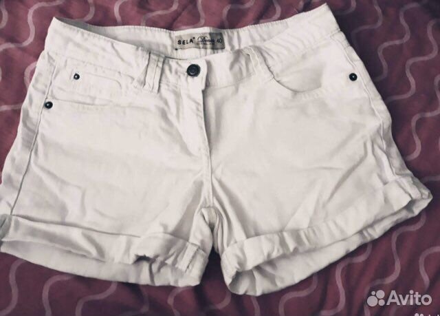 Шорты Shein (кожаные, тканевые и джинсовые)