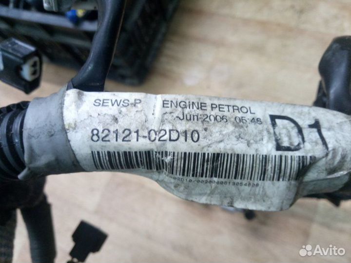 Проводка Toyota Corolla E12 4zzfe 2006