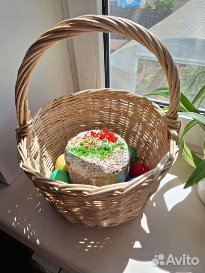 Корзины плетеные, грибные, пасхальные
