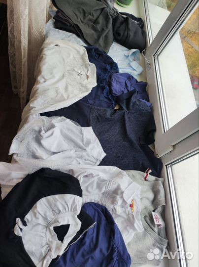 Вещи пакетом на девочку 140 146 размер