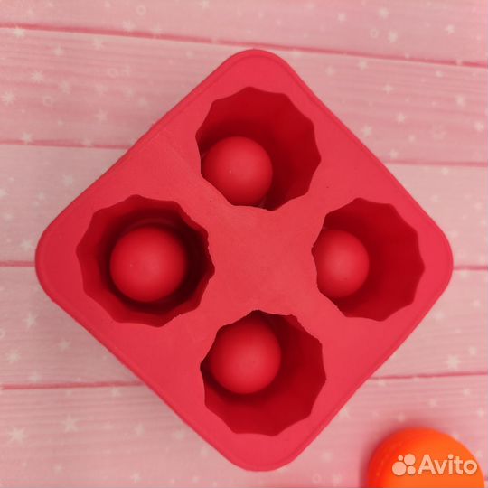 Форма силиконовая, молд- 2 шт, новые
