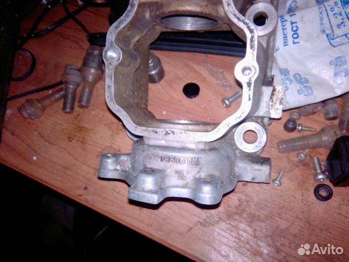 Головка блока цилиндров опель