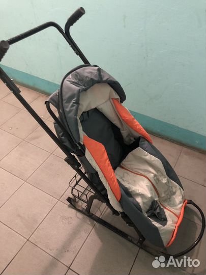 Коляска санки