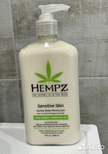 Hempz молочко для тела sensitive skin