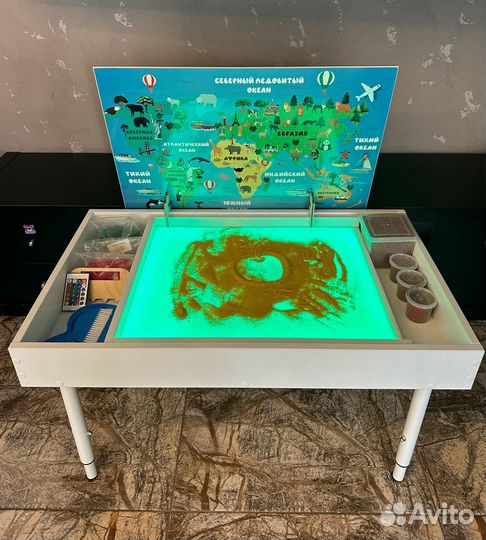 Стол для Рисования Песком с Подсветкой