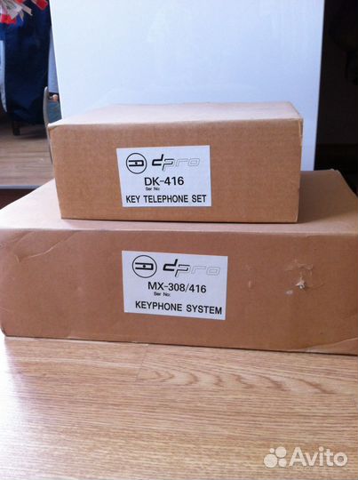 Мини-атс+ системный телефон