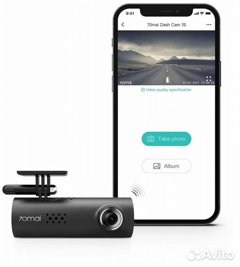 70Mai SMART Dash Cam 1S Новый видеорегистратор