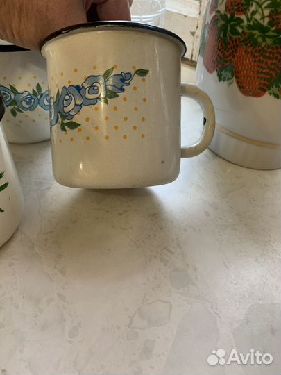 Эмалированная кружка