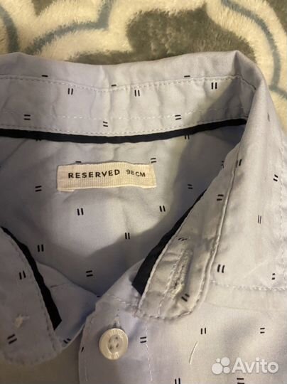 Костюм комплект рубашка и брюки 98