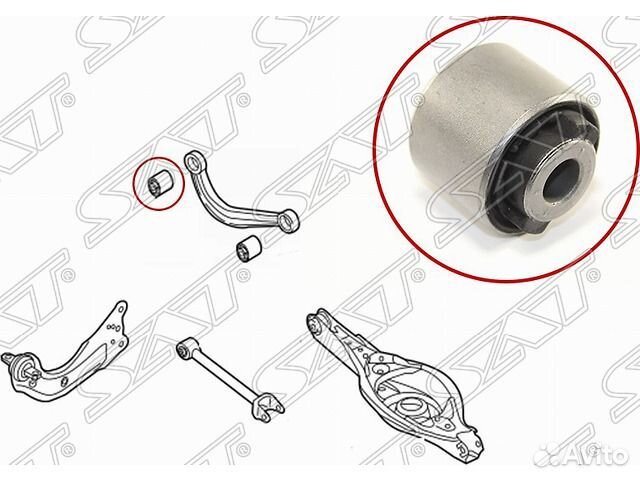 Сайлентблок 3 (Axela) 6 (Atenza)