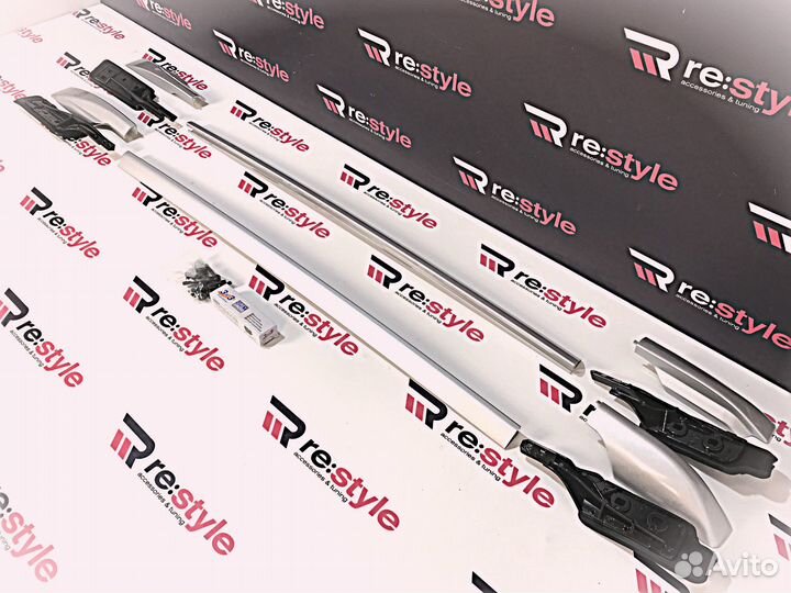 Рейлинги RAV4 XA30 / Vanguard 06-12г Серебро