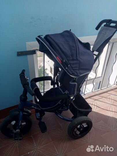 Детский велосипед с ручкой бу