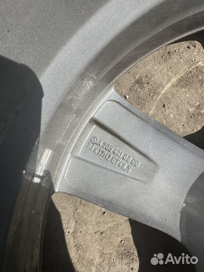 Диски r17 с резиной Mercedes