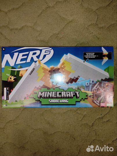 Бластер Nerf Лук Minecraft Sabrewing F4733EU4