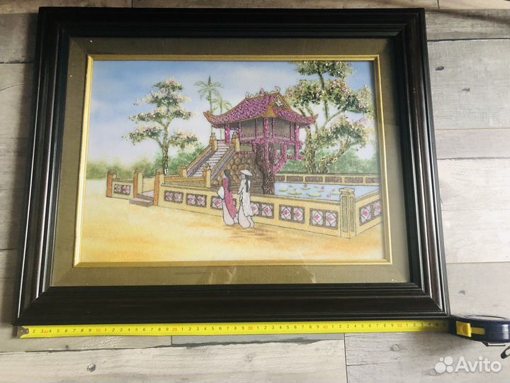 Картина с драгоценными камнями