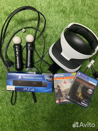 Playstation 4 vr шлем ps
