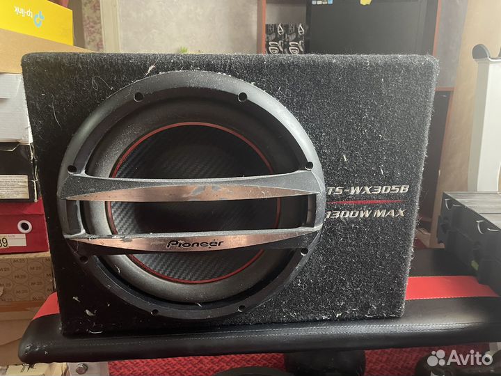 Сабвуфер+Усилитель для сабвуфера