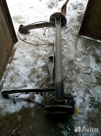 Балка задняя дисковые тормоза альмера н16