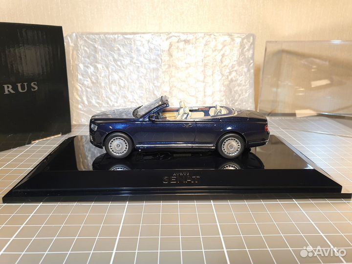 Aurus senat кабриолет с открытым тентом 2019 DIP
