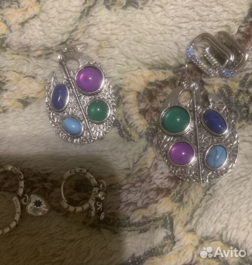 Серебряные серьги