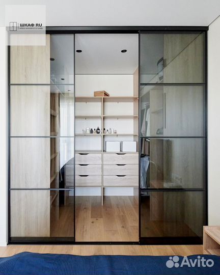 Шкаф с фрезеровкой