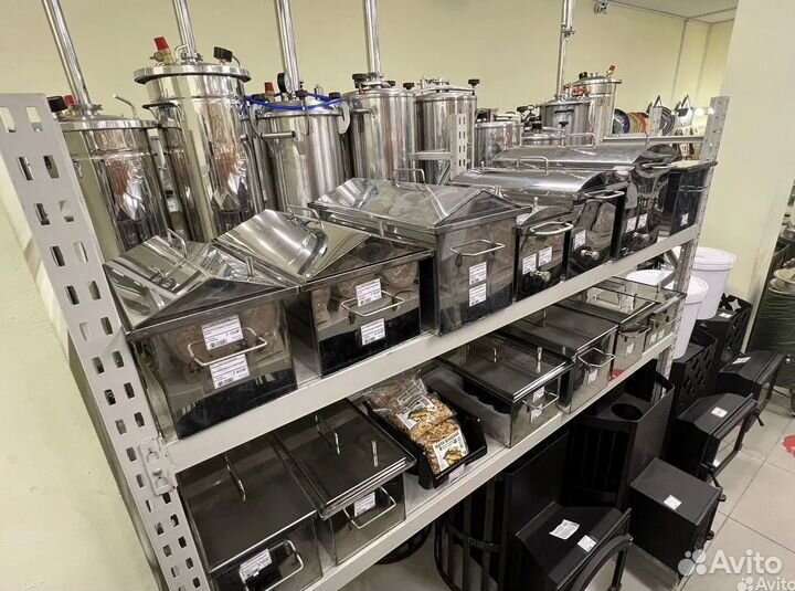 Коптильня горячего и холодного копчения