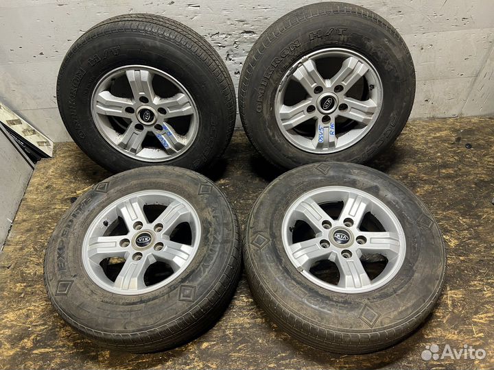 Колеса в сборе 245/70R16 Kia Sorento 1
