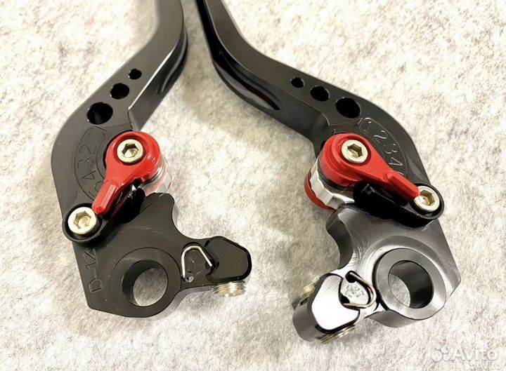 Ducati evotech короткие рычаги сцепления/тормоза