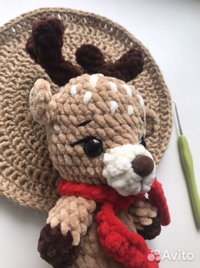 Мягкая игрушка подарок Оленёнок