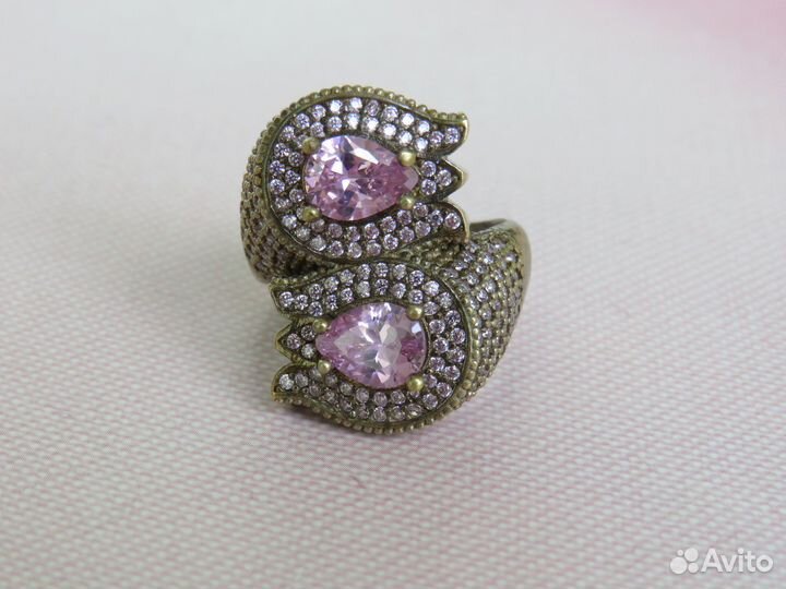 Серебряное кольцо Серебро 925 Клеймо Винтаж