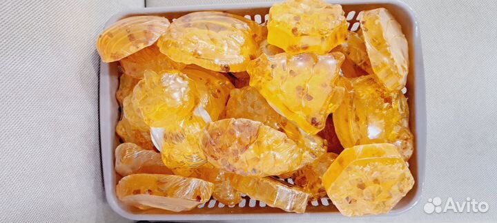 Янтарное натуральное Балтийское мыло