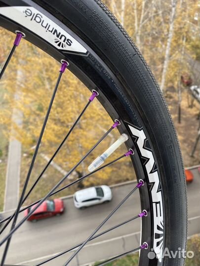 Переднее колесо титан бмх