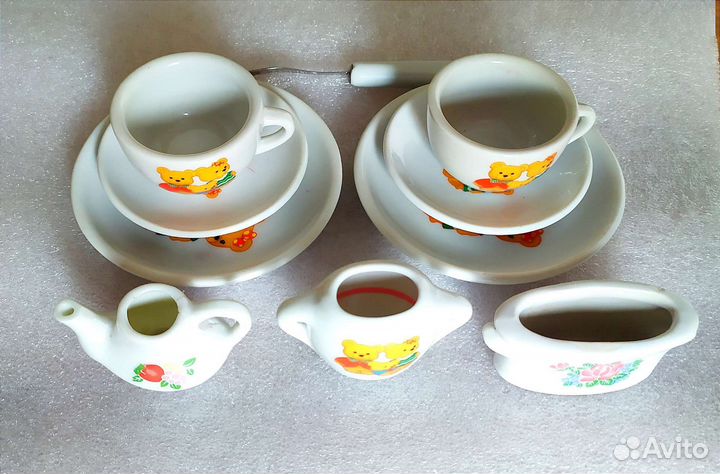 Набор детской минипосуды Tea Set. Фарфор