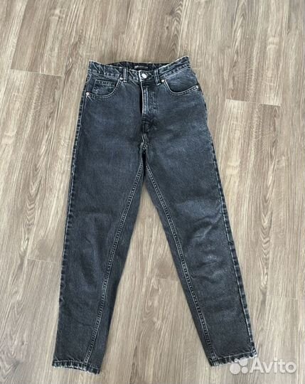Джинсы zara mom fit 36