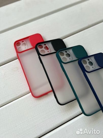 Чехол iPhone 11/13 Pro Max c защитой камеры