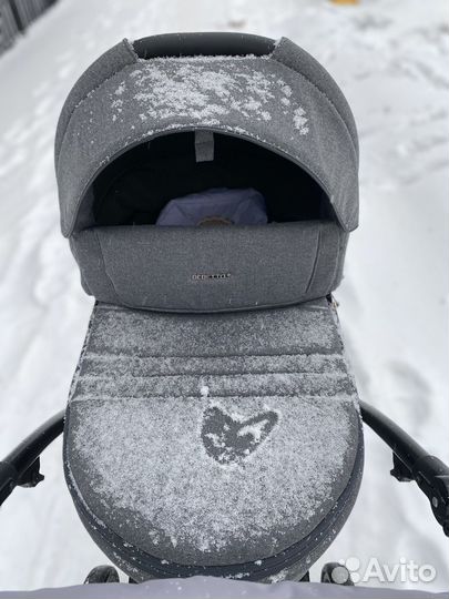 Коляска 2 в 1 bebetto torino tex