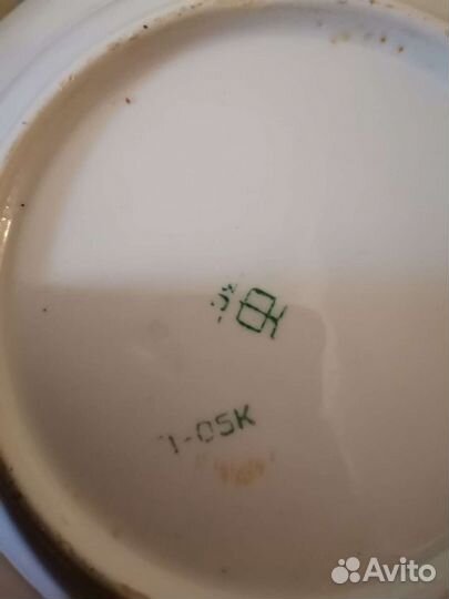 Тарелки и бидон молочный эмаль СССР
