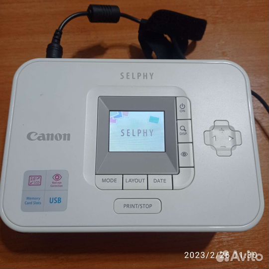 Фотопринтер canon selphy CP740
