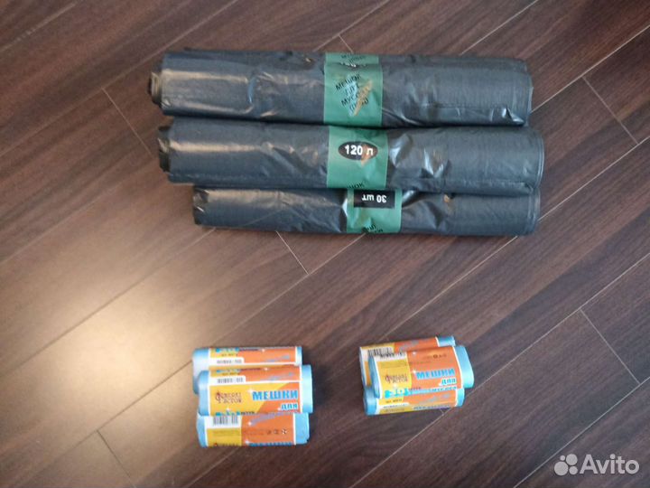 Пакеты фасовочные пищевые, пакеты для мусора