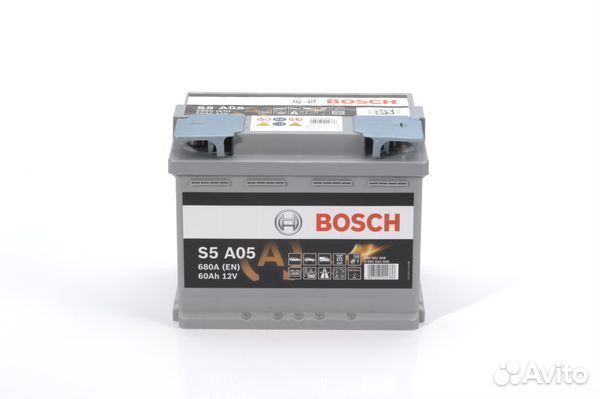 Аккумулятор 60 AGM Bosch