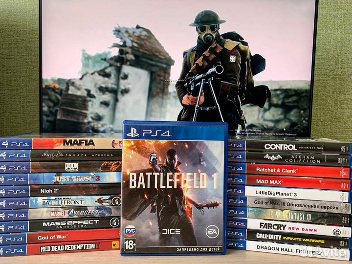 Battlefield 1 игра на ps4