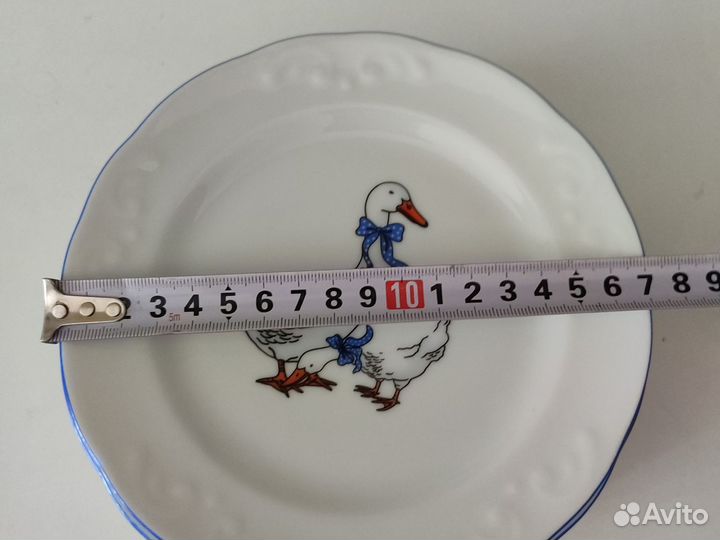 Тарелки Гуси 6 шт