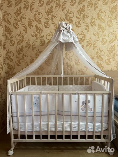 Бортики в детскую кроватку