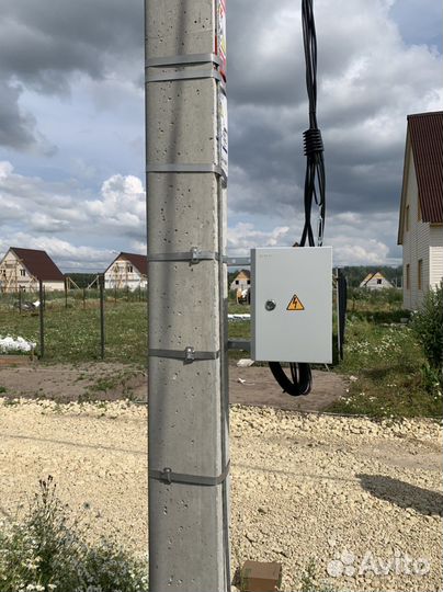 Подключение электричества к участку